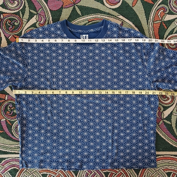 Uniqlo x MFA Boston Japanese Woodcut Pattern Shirt - Picture 7 of 7